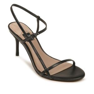 ZAC Zac Posen William Heeled Strappy Sandal Black